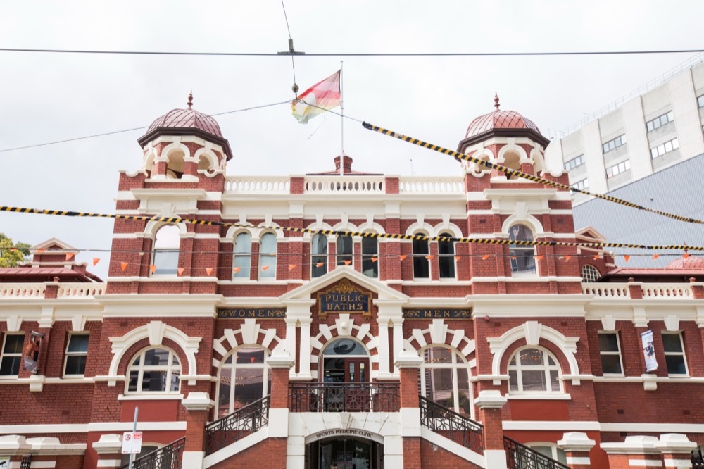 Melbourne City Baths exterior